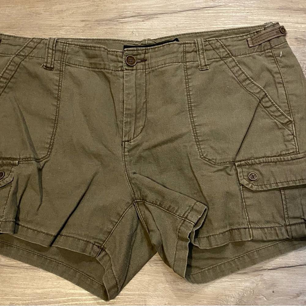 Calvin Klein Olive Green Cargo Shorts